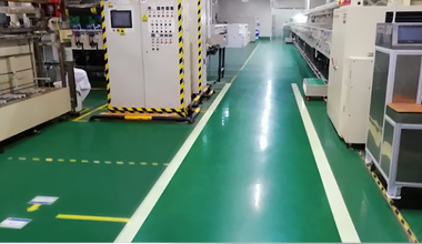 谈球吧体育官网入口防腐地坪涂装生益电子工厂