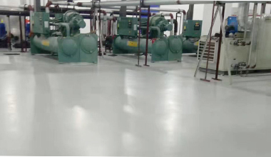 谈球吧体育官网入口SEC全水性A级防火地坪系统，与航天锂电共创绿色未来